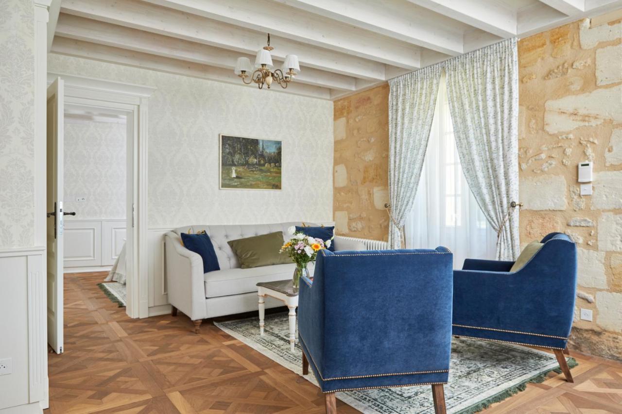 Les Salles-de-Castillon Chateau De Clotte & Suites מראה חיצוני תמונה